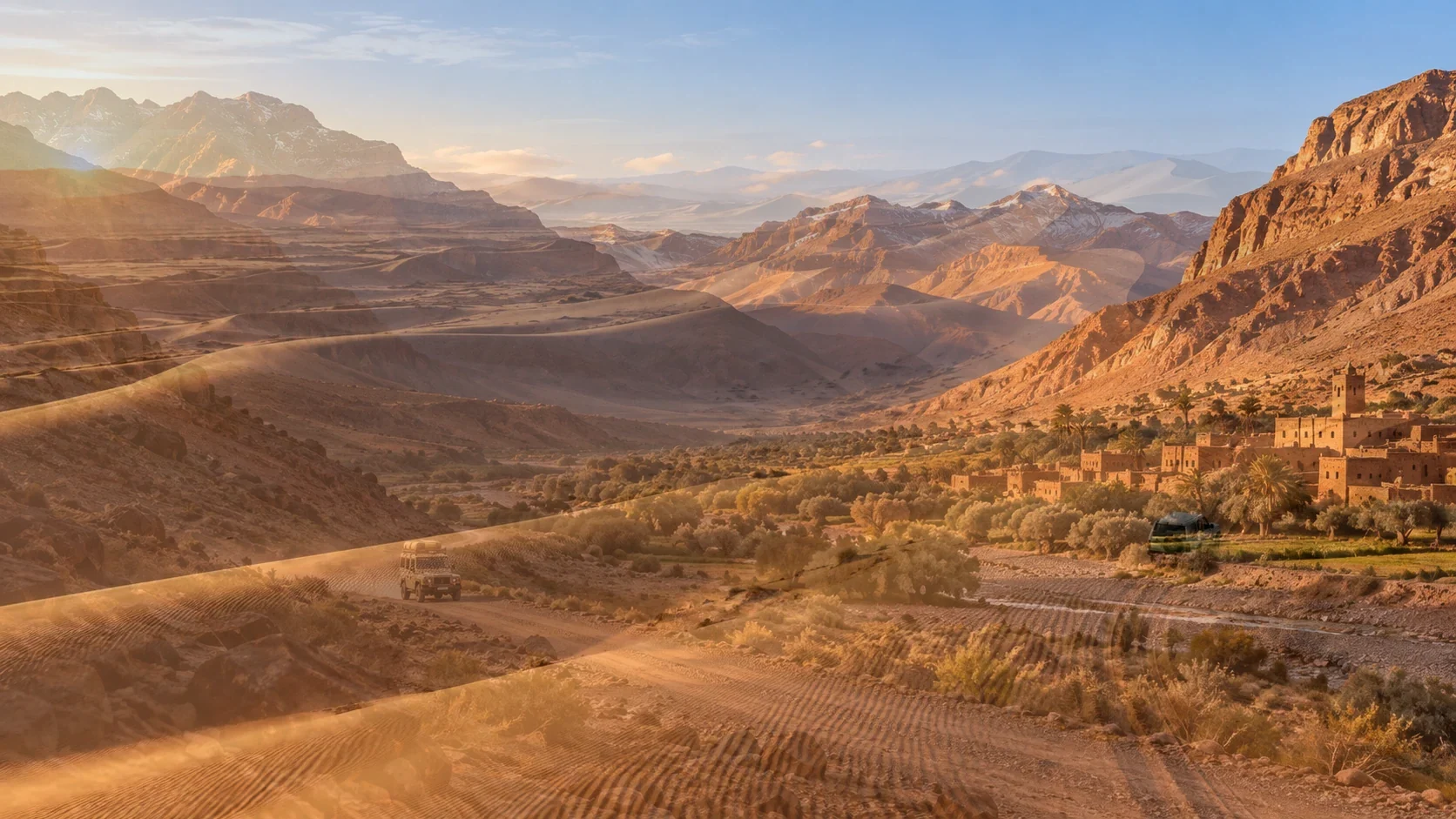 Atlas, oasis et horizons du Grand Sud — visuel d’inspiration temporaire