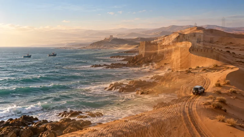 Océan Atlantique et grands espaces du Sud — visuel d’inspiration temporaire