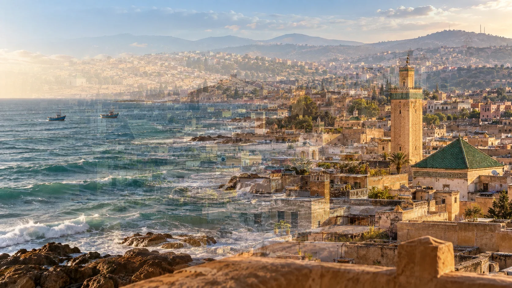 Atlantique, médinas et terres d’ocre — visuel d’inspiration temporaire